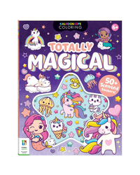 Hinkler Colouring & Scented Stickers Book – Totally Magical