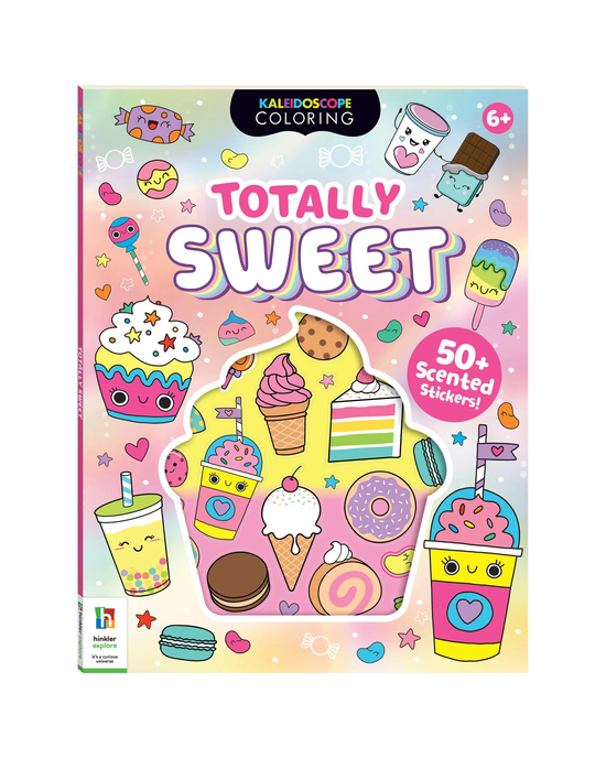 Colouring & Scented Stickers Book – Totally Sweet