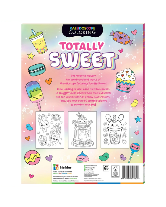 Colouring & Scented Stickers Book – Totally Sweet