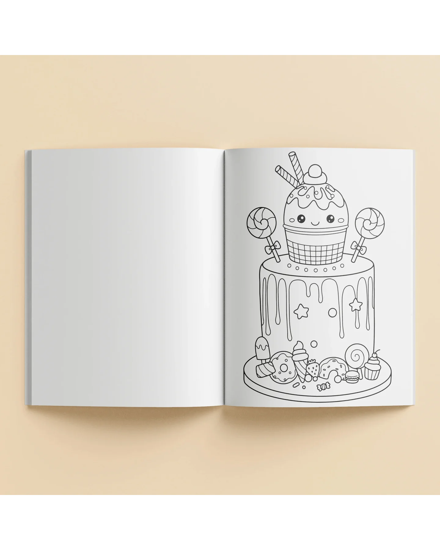 Hinkler Colouring & Scented Stickers Book – Totally Sweet-3
