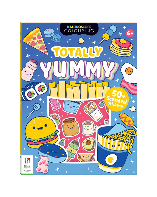Colouring & Scented Stickers Book – Totally Yummy