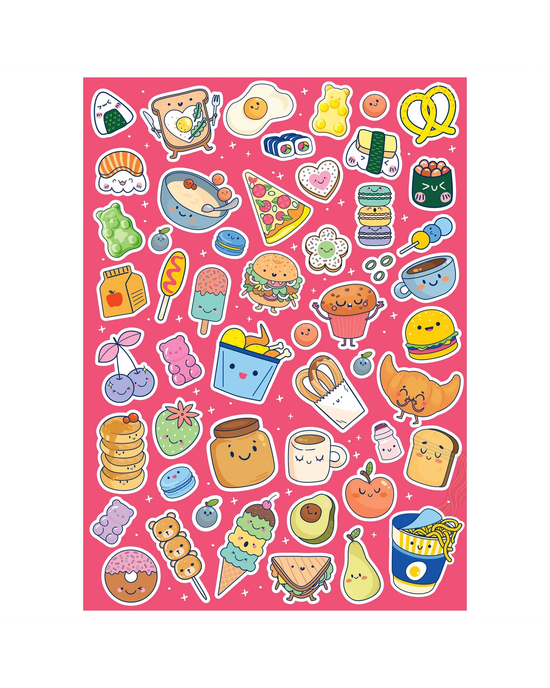 Colouring & Scented Stickers Book – Totally Yummy