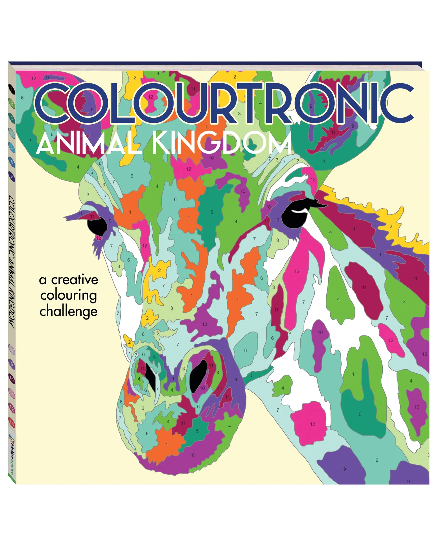 Hinkler Colourtronic Animal Kingdom Colouring Set