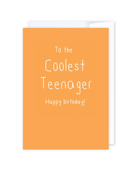 Coolest Teenager Greeting Cards