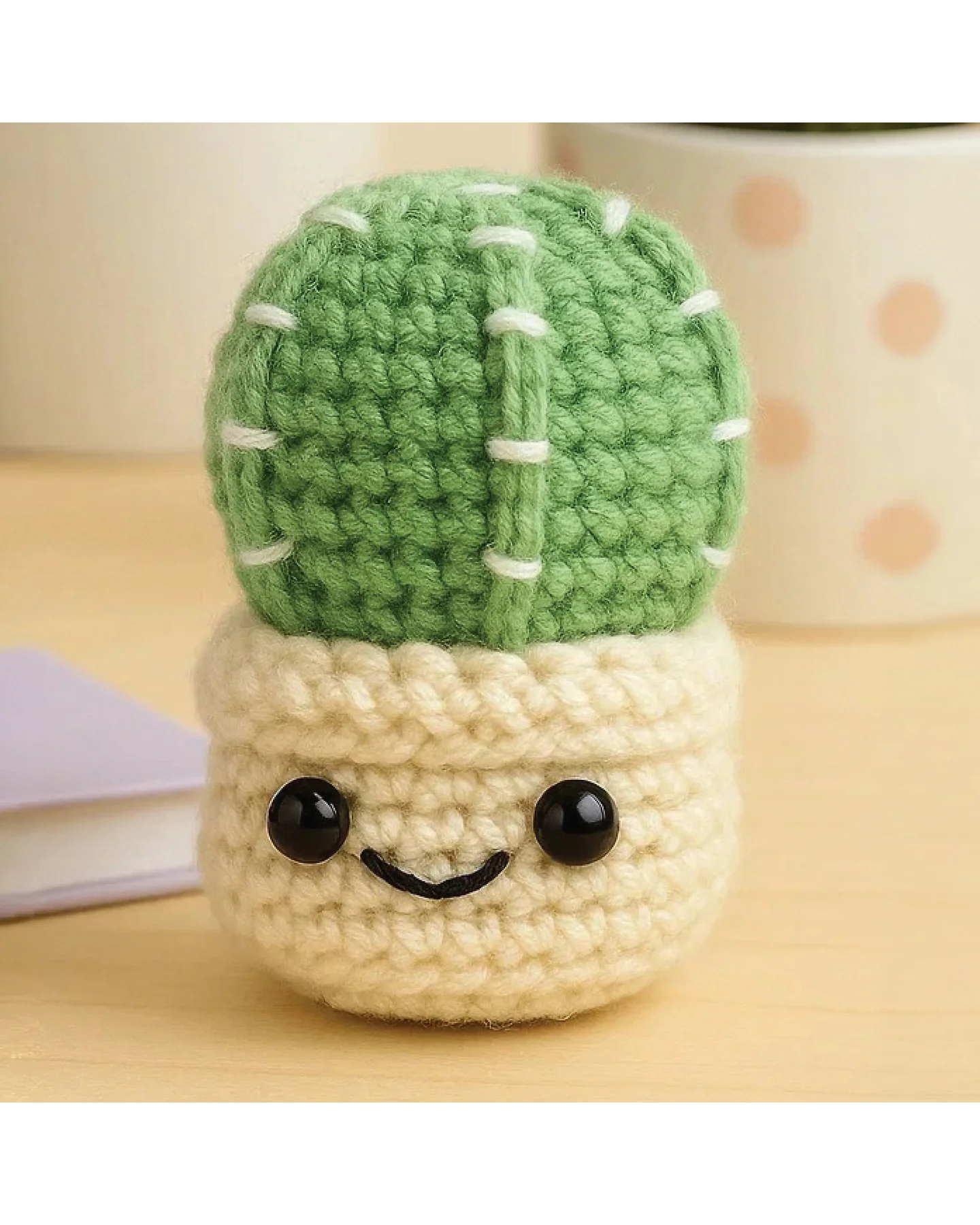 Craft Maker Cute Crochet Plants Kit-6