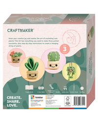 Craft Maker Cute Crochet Plants Kit-7