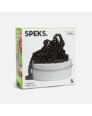 Speks Crags Magnetic Fidget Putty – Black with White Tin