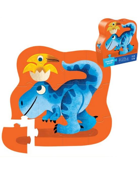 Crocodile Creek Dino Friends 12-Piece Mini Puzzle