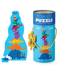 Croc Creek 30pc Tower Puzzle: Dinosaur Child Jigsaws