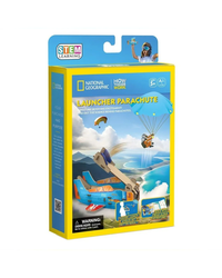 National Geographic How Things Work Parachute Launcher STEM construction kit