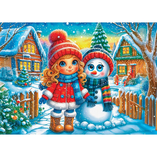 Delfy Frosty Friends Forever 1000pc Jigsaw Puzzle
