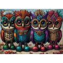 Delfy Booted Owl Quartet 1000pc Jigsaw Puzzle