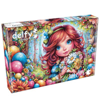 Delfy Floral Harmony 1000pc Jigsaw Puzzle