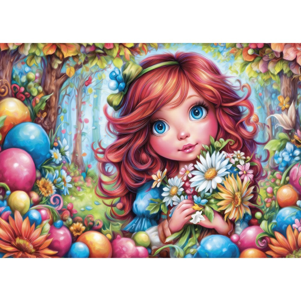 Delfy Floral Harmony 1000pc Jigsaw Puzzle