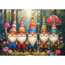 Delfy Forest Gnome Gathering 1000pc Jigsaw Puzzle