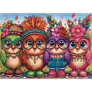 Delfy Four Funky Chicks 1000pc Jigsaw Puzzle