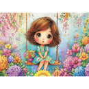 Delfy Swing Among Blossoms 1000pc Jigsaw Puzzle