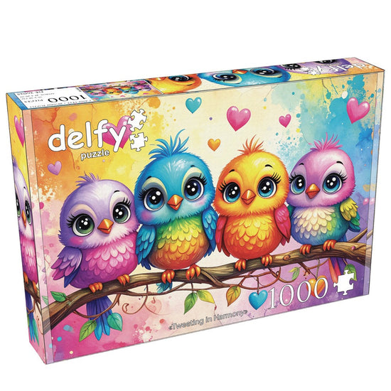 Delfy Tweeting In Harmony 1000pc Jigsaw Puzzle