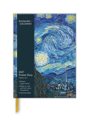 Classic Art 2027 A6 pocket diary with The Starry Night cover and ribbon marker