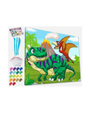 Splat Planet Dinosaurs Clay Painting Craft Kit 40 cm × 30 cm