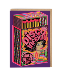 Disco Inferno - Card Greeting Cards