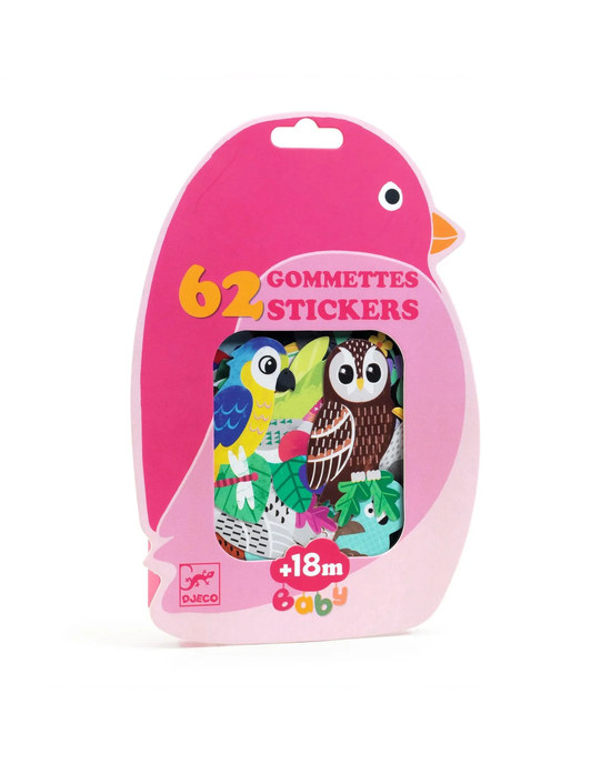 Djeco Birds Sticker Set