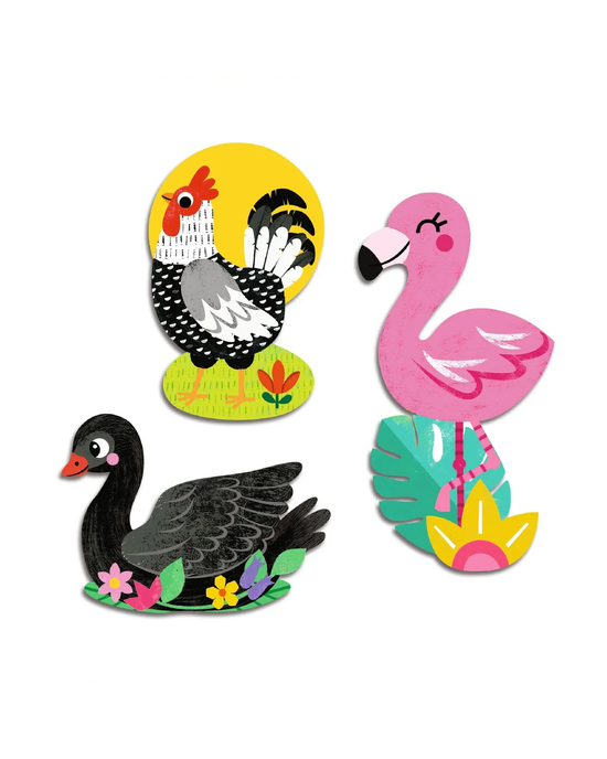 Djeco Birds Sticker Set