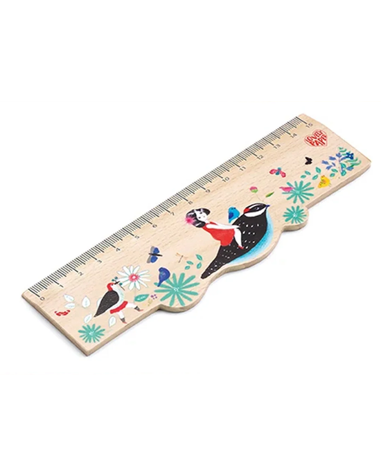 Djeco Chic 15 cm Wooden Ruler