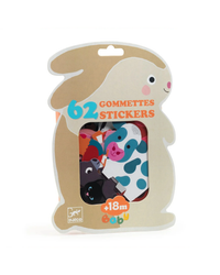 Djeco Farm Animals Sticker Set