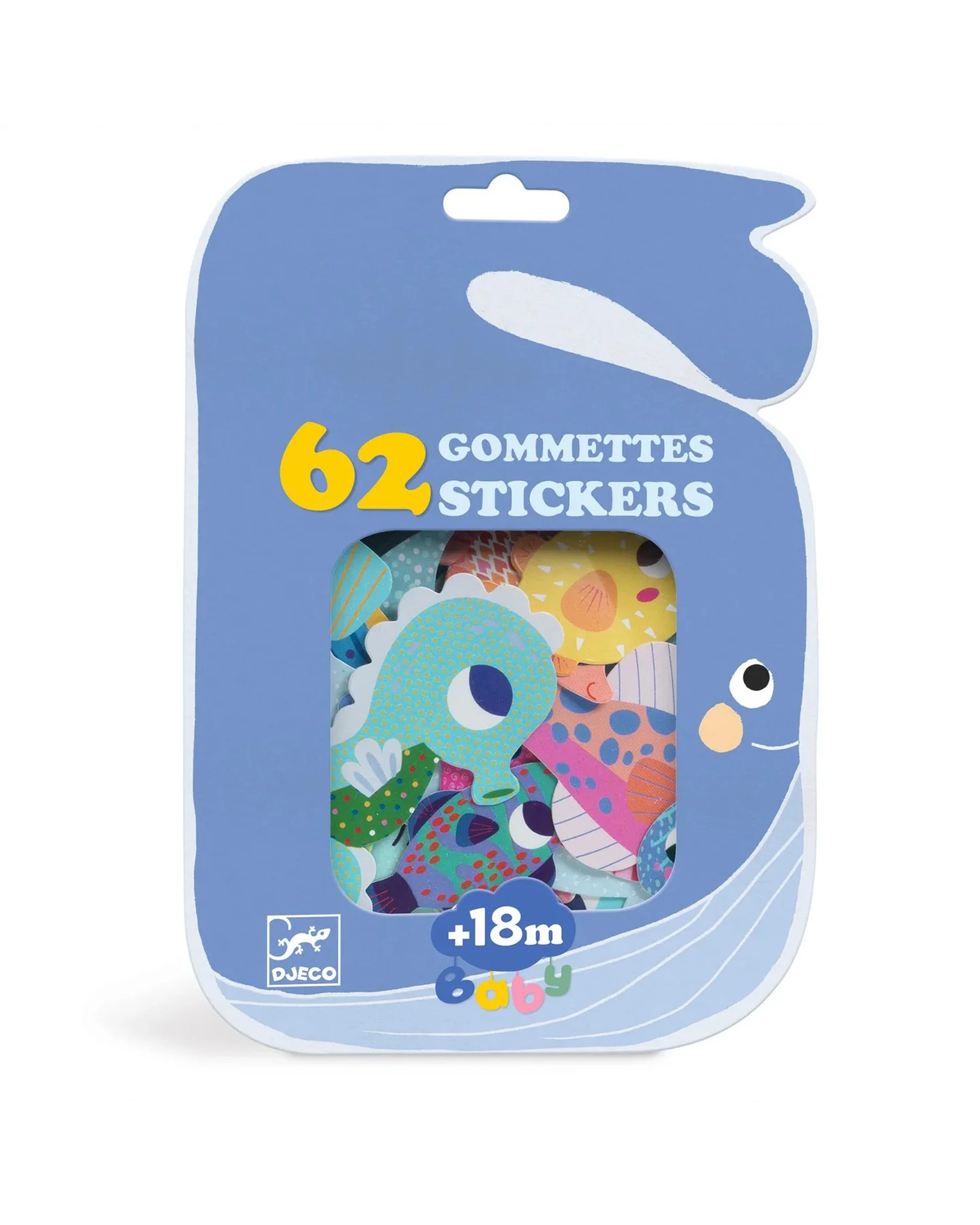Djeco Sea Animals Sticker Set