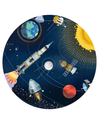 Djeco The Space 200-Piece Jigsaw Puzzle with Booklet-4