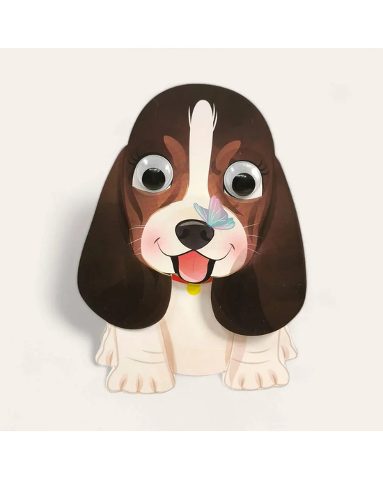 Dog - Wobbly Head Card