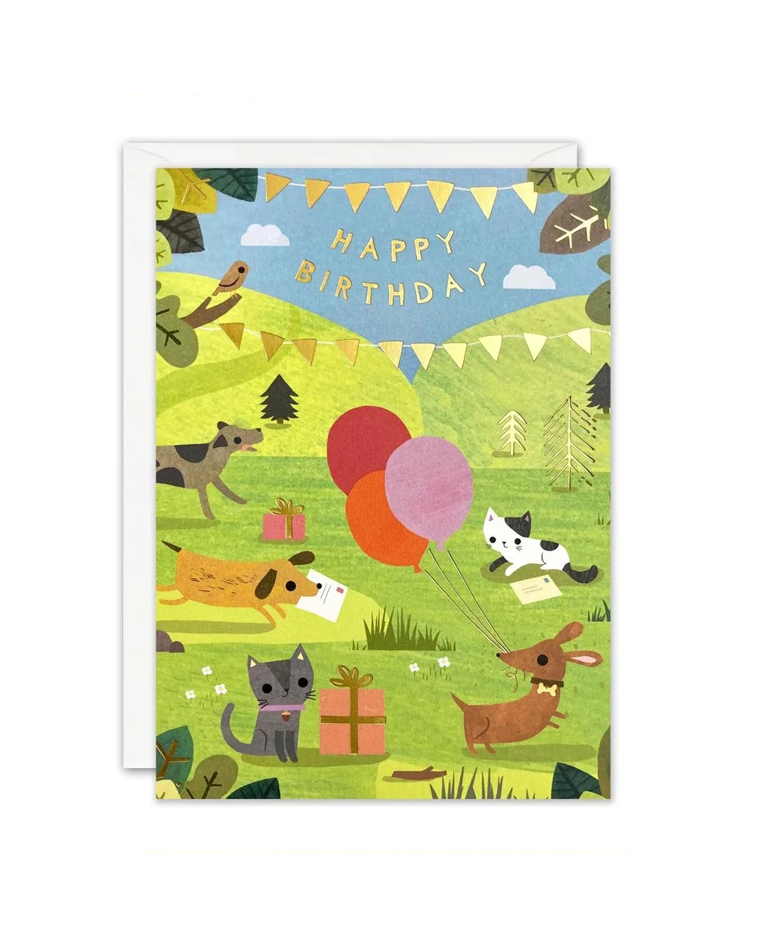 dogs-and-cat-happy-birthday