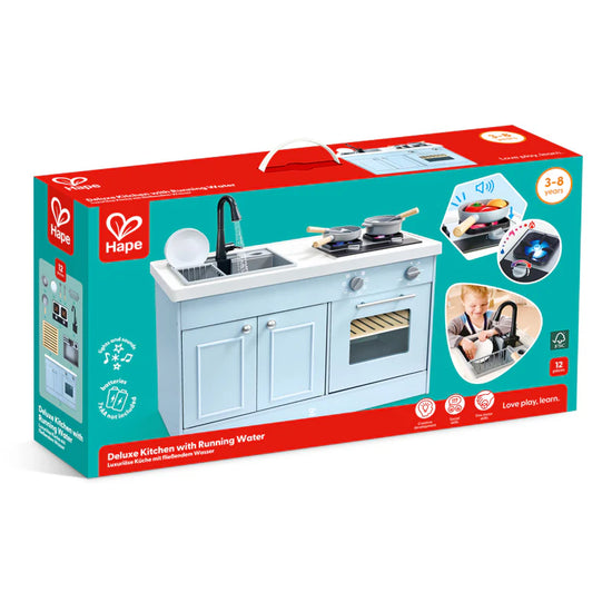 Hape Deluxe Kitchen with Running Water