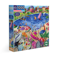 eeBoo 1000pc Puzzle Lunch by the Sea