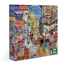 eeBoo 1000pc Puzzle Artist Provisions Square