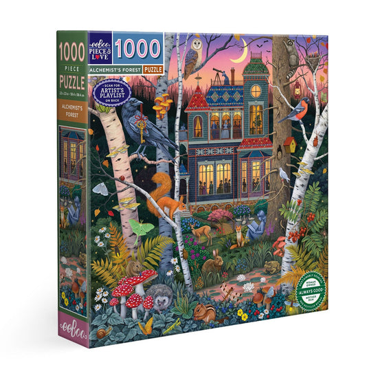 eeBoo 1000pc Puzzle Alchemist's Forest