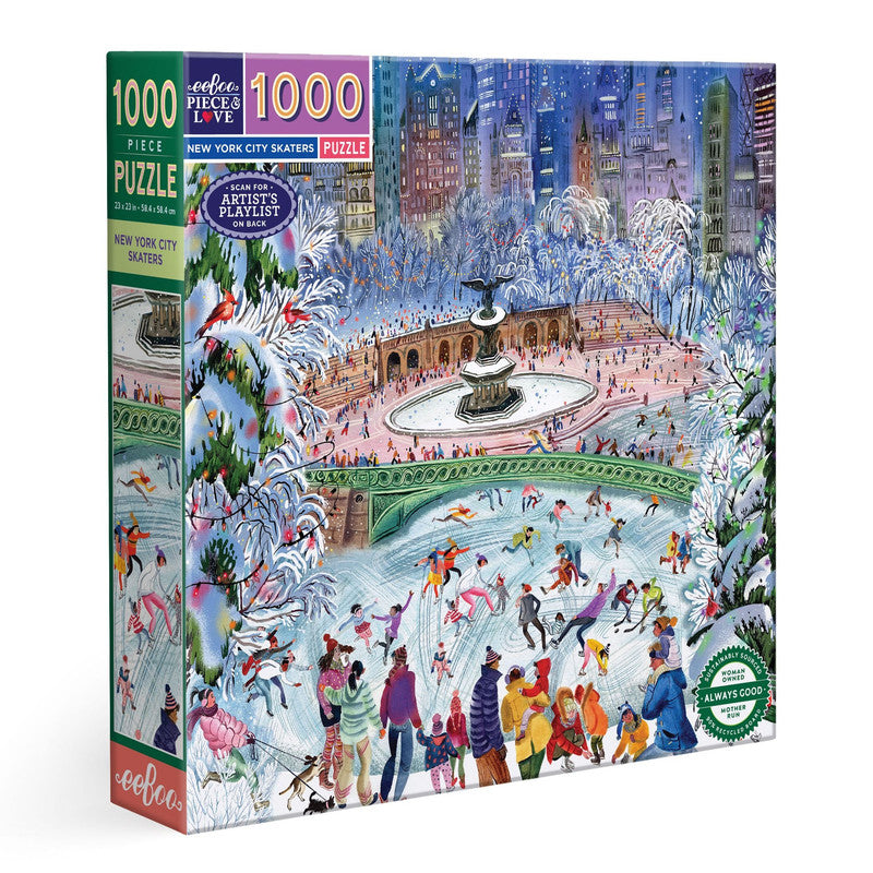 eeBoo 1000pc Puzzle New York C