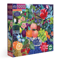 eeBoo 1000pc Puzzle Stone Fruit Still Life Square