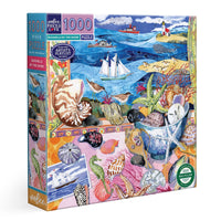 eeBoo 1000pc Puzzle Seashells