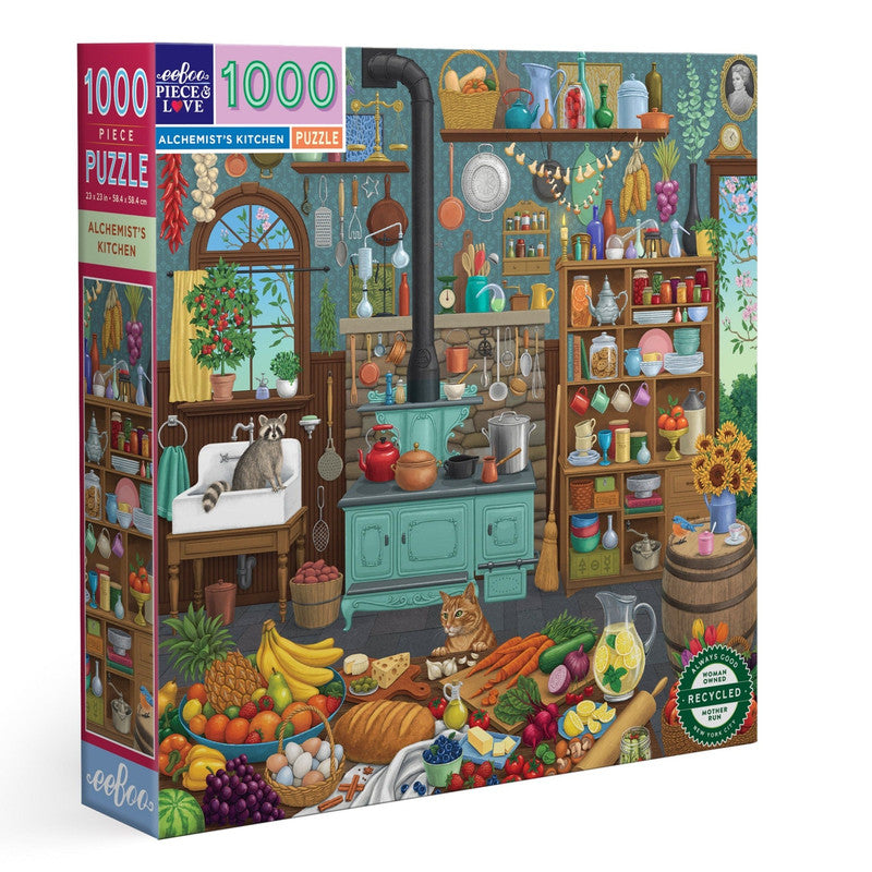 eeBoo 1000pc Puzzle Alchemist's Kitchen