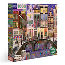 eeBoo 1000pc Puzzle: Magical Amsterdam