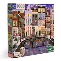 eeBoo 1000pc Puzzle: Magical Amsterdam