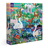 eeBoo 1000pc Puzzle: Ducks in the Clearing
