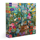 eeBoo 1000pc Puzzle English Greenhouse