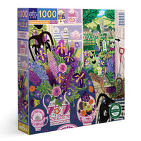 eeBoo 1000pc Puzzle: Lavender Kitchen