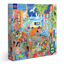 eeBoo 1000pc Puzzle: Marketplace in France