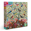 eeBoo 1000pc Puzzle: Songbirds Tree