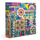 eeBoo 1000pc Puzzle Sunshine Garden