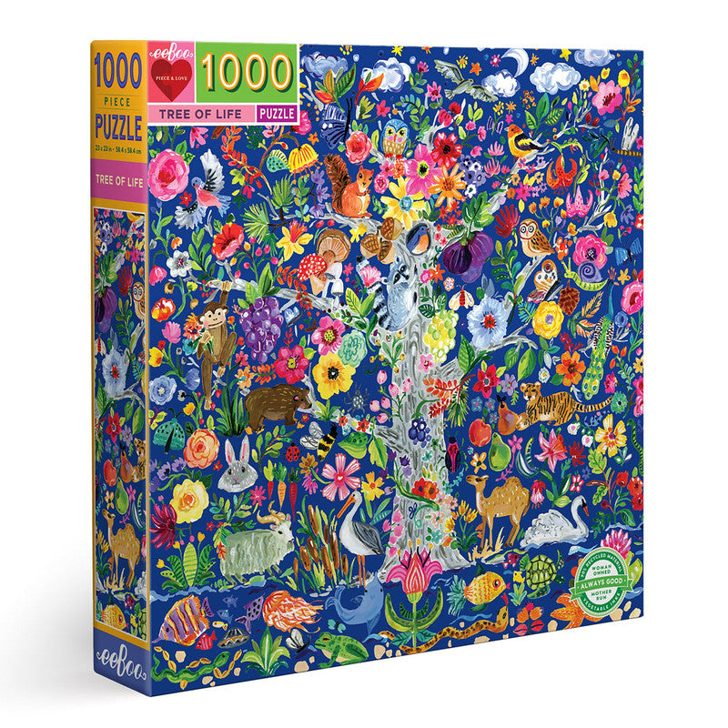 eeBoo 1000pc Puzzle: Tree of Life